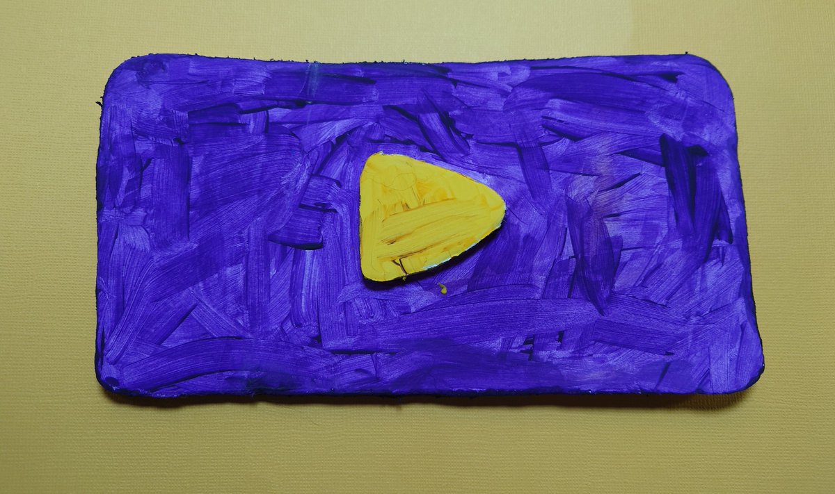 Being monetized and having hundreds of thousands of followers is cool and all. But how many people can say they have been presented with a custom play button painted by their 6 year old nephew because you're his "Second Favorite YouTuber"