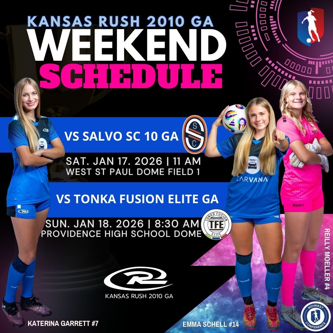 KSRush10GA's tweet image. 🚗Final stop➡️Minnesota for our last 2⃣ @GAcademyLeague games! Coaches-hope to see you on the sidelines! ⚽️

@KSRGirlsAcademy @KS_RushSoccer @TheSoccerWire @TopDrawerSoccer @PrepSoccer @ImYouthSoccer @JREskilson @Smedley033 @RushSoccer @GopherSoccer @TommieWSoccer  @CUPSoccer…
