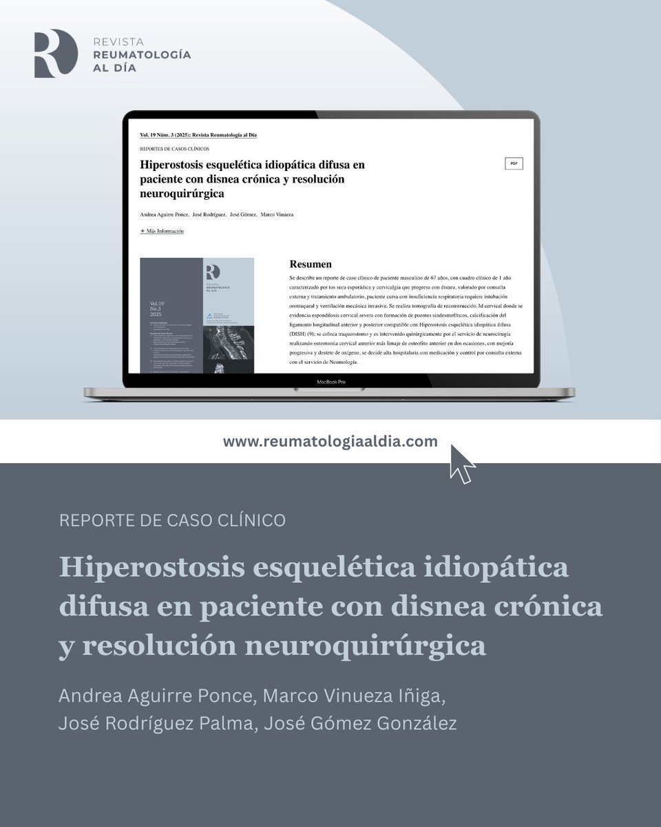 Revista Reumatología al Día tweet media