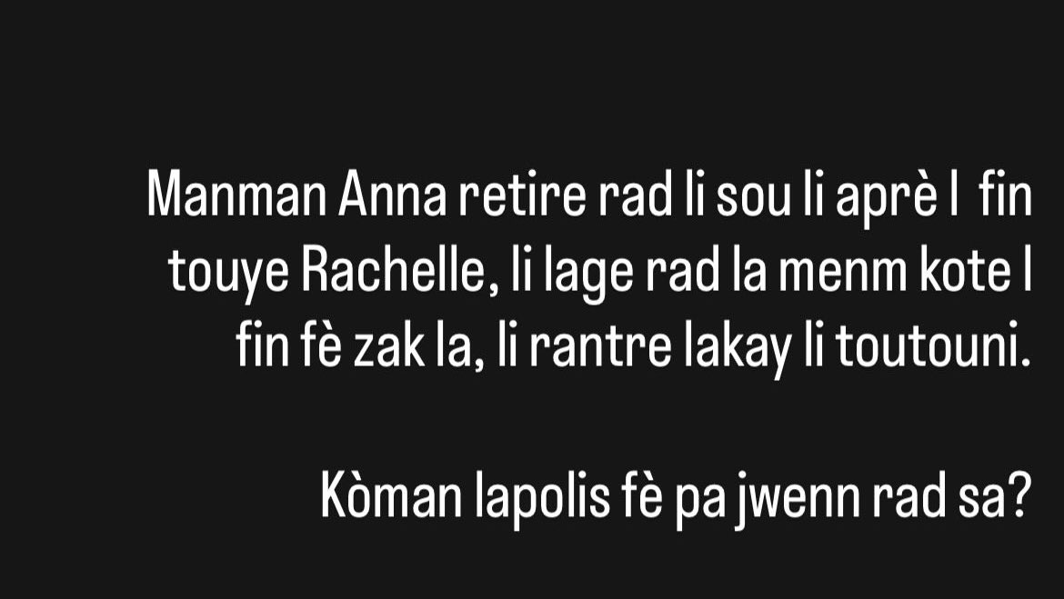 Erique Loubens Alerque ANTOINE tweet media