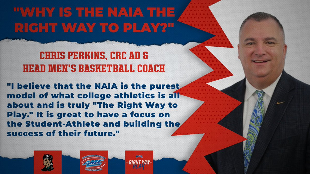 Hear from <a href="/CRCPioneers/">Crowley's Ridge College</a> Athletic Director and Men’s Basketball Head Coach Chris Perkins on why the NAIA is the right way to play…

#amcsports | #therightwaytoplay
