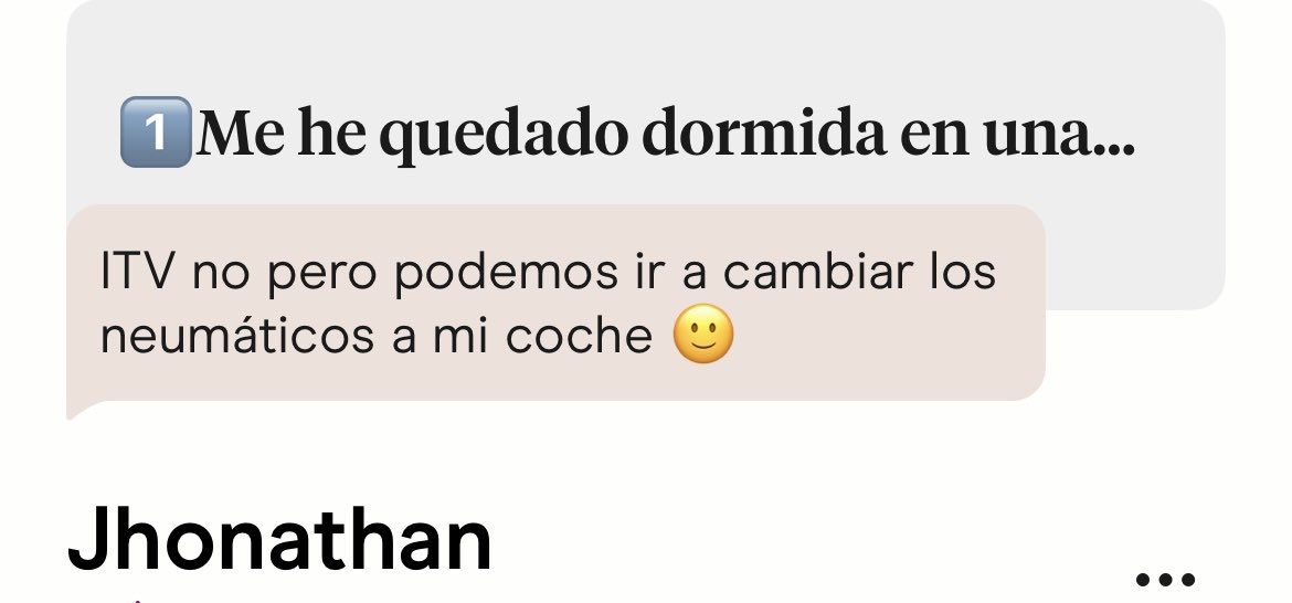 Amandoamila's tweet photo. Jajaja ¿qué escoger la ITV o Cambiar los neumáticos como primera cita? https://t.co/laFClKPeus