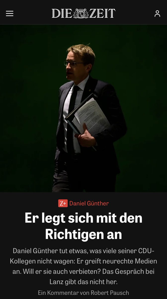 bertpsch's tweet image. „Die liberale CDU ist gerade die erfolgreichste CDU. Und vielleicht ist es das, was all jene so wütend macht, die eigentlich ganz andere Pläne haben.“