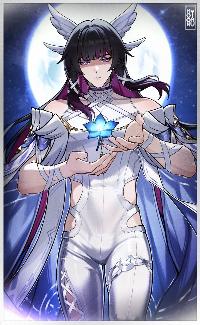 moonimu_art's tweet image. Male Columbina

#GenshinImpact #Columbina