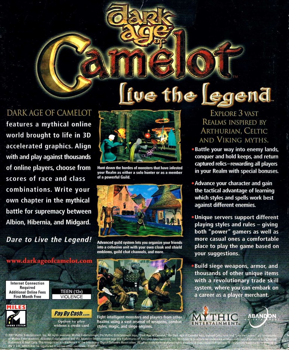 knewk5's tweet photo. @GOGcom DAoC will forever be goated https://t.co/kmrufJLF1g