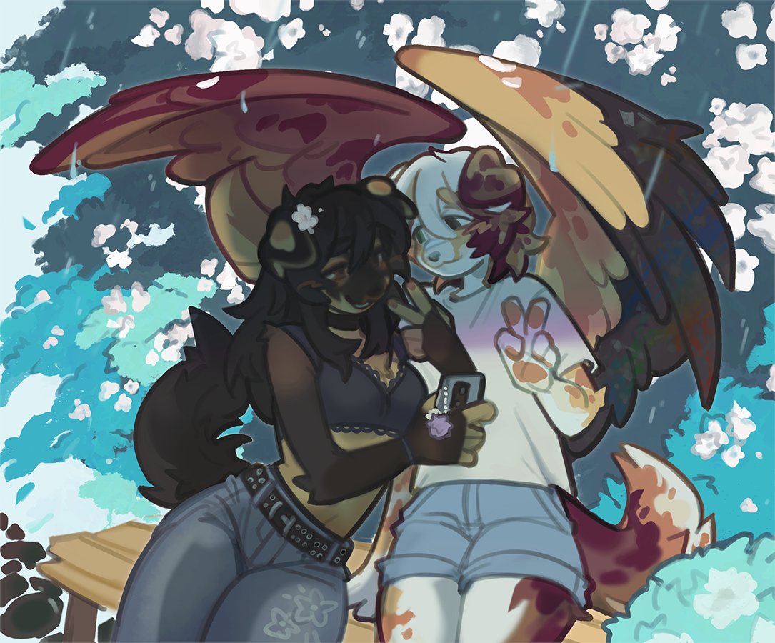 kofenepei's tweet image. finished piece for  Sorintoon 🌦