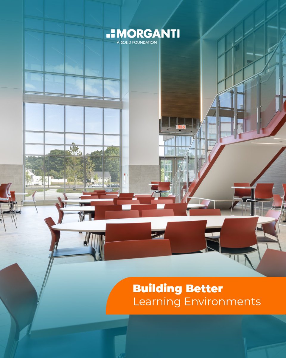 MorgantiGroup's tweet photo. With over $1B in K–12 projects, we understand the complexity of constructing in active school environments, ensuring safety, phasing, and minimal disruption.

Got a K-12 project? Reach out to us today!

#TheMorgantiGroup #ConstructionCompany #USA #Since1916 https://t.co/bb1mX08weL