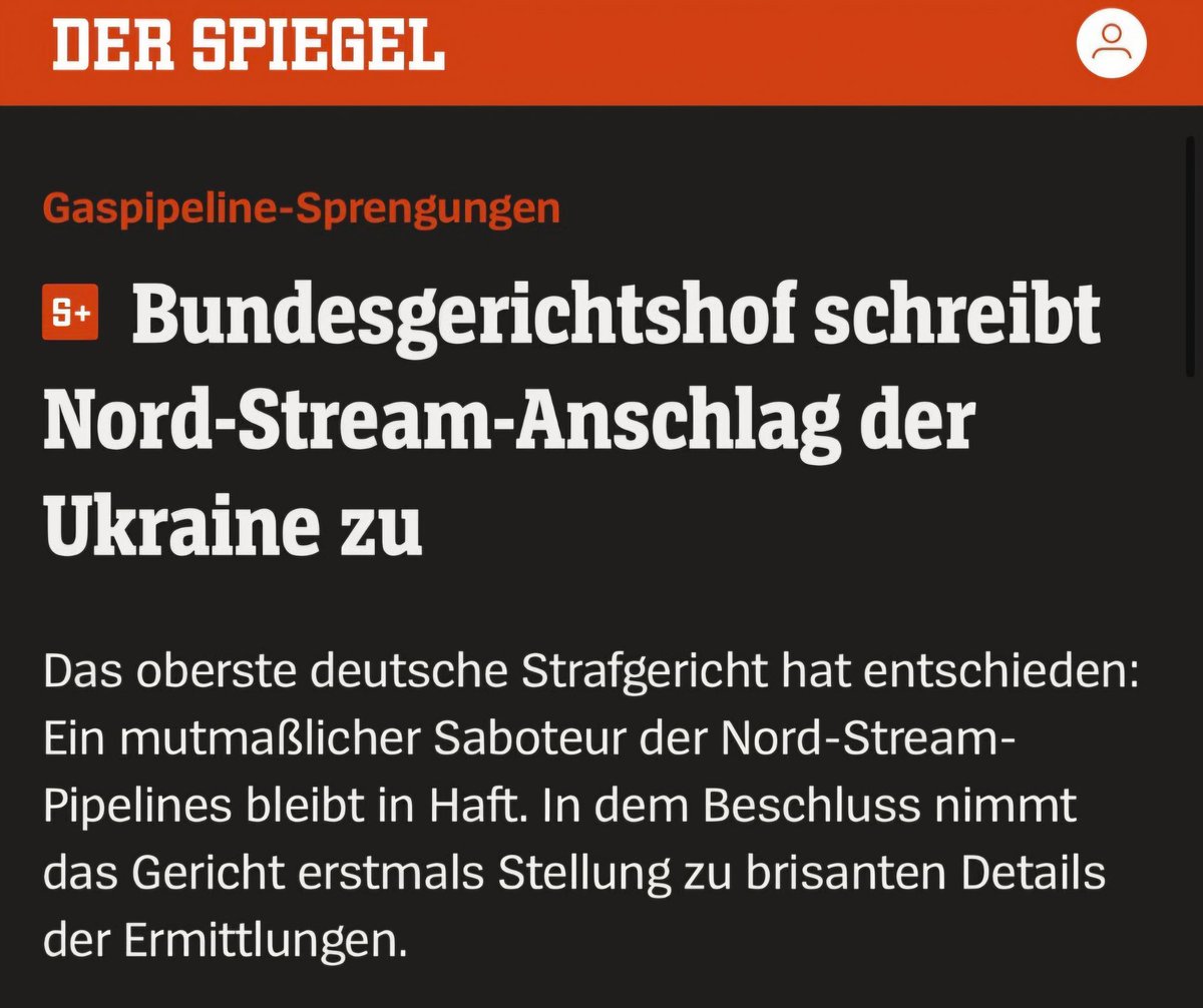 💥 Nord Stream gesprengt.
⚖️ BGH: mutmaßlich Ukraine.
🇩🇪 Schaden für Deutschland 
🫢 Schweigen in Berlin.

Das #BSW sagt: Aufklärung jetzt.
🕊️ Diplomatie statt Kriegspolitik!

#NordStream #Frieden #Deutschland #Ukraine