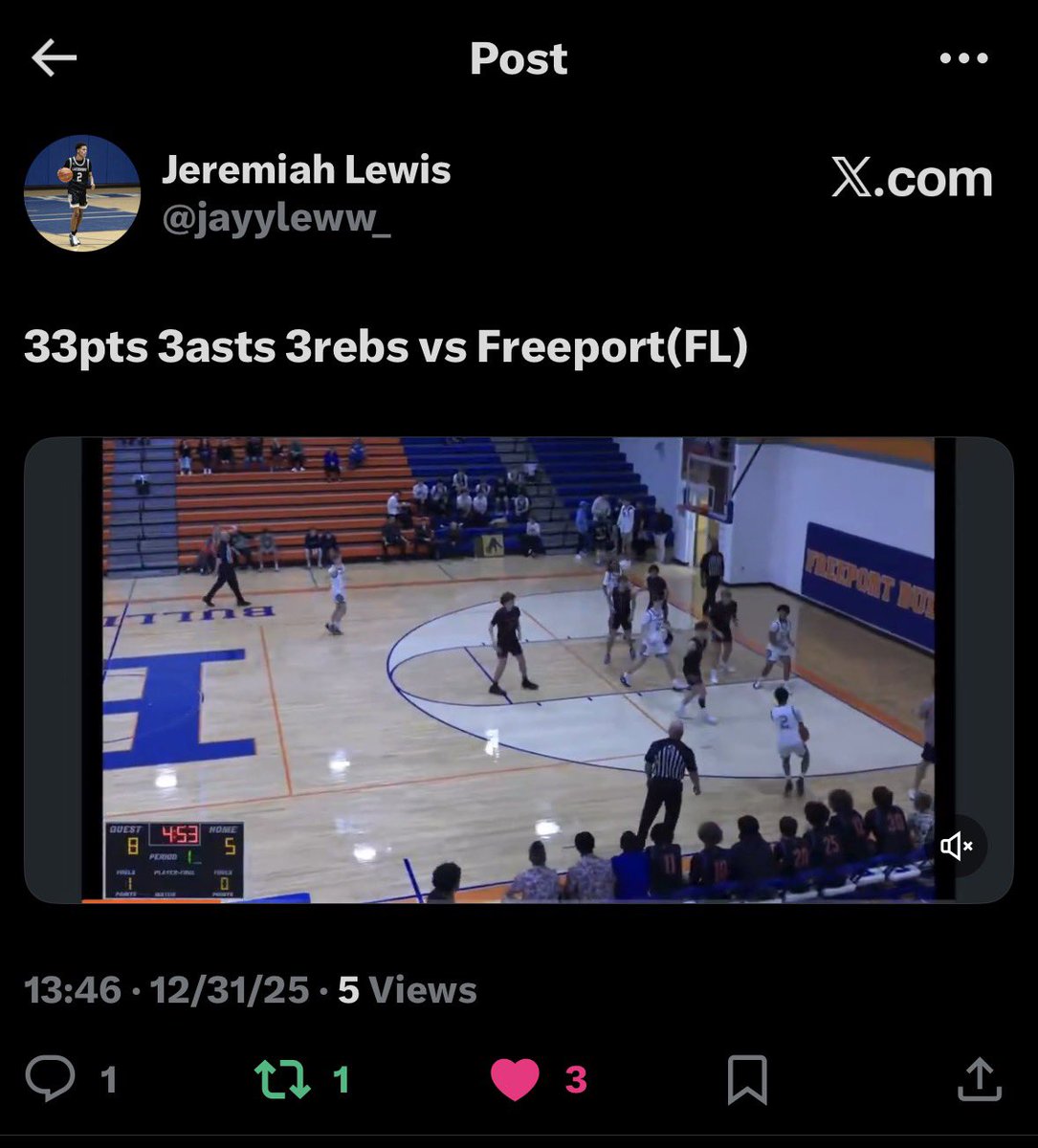 Jeremiah Lewis tweet media