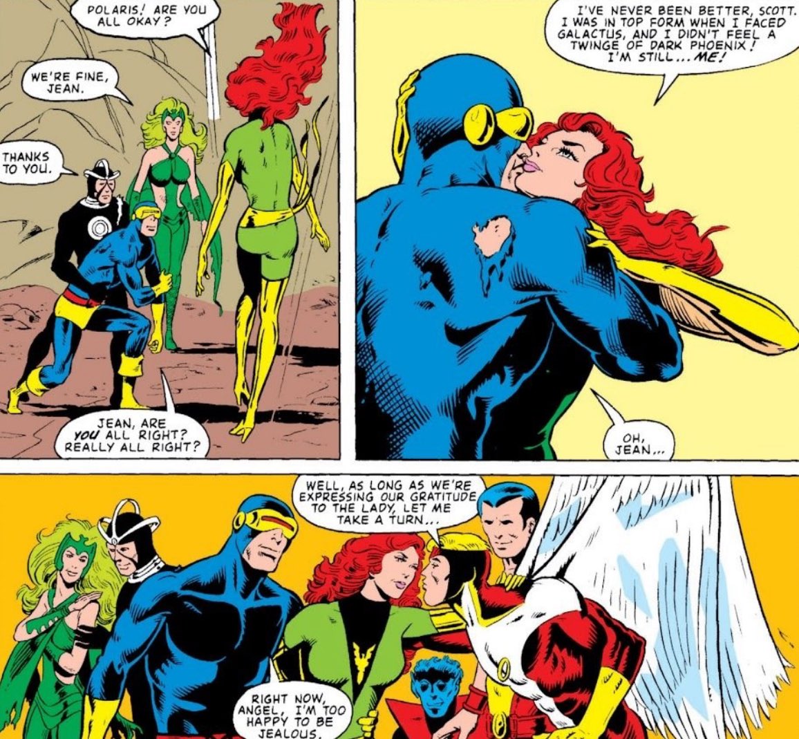 jeanathans's tweet image. the only throuple ever