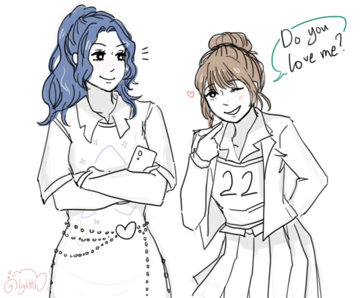 lighttth's tweet photo. tripleS msnz 1922 yuri 
#Sullin #HaYeon #tripleSfanart https://t.co/p6Ki752oZr