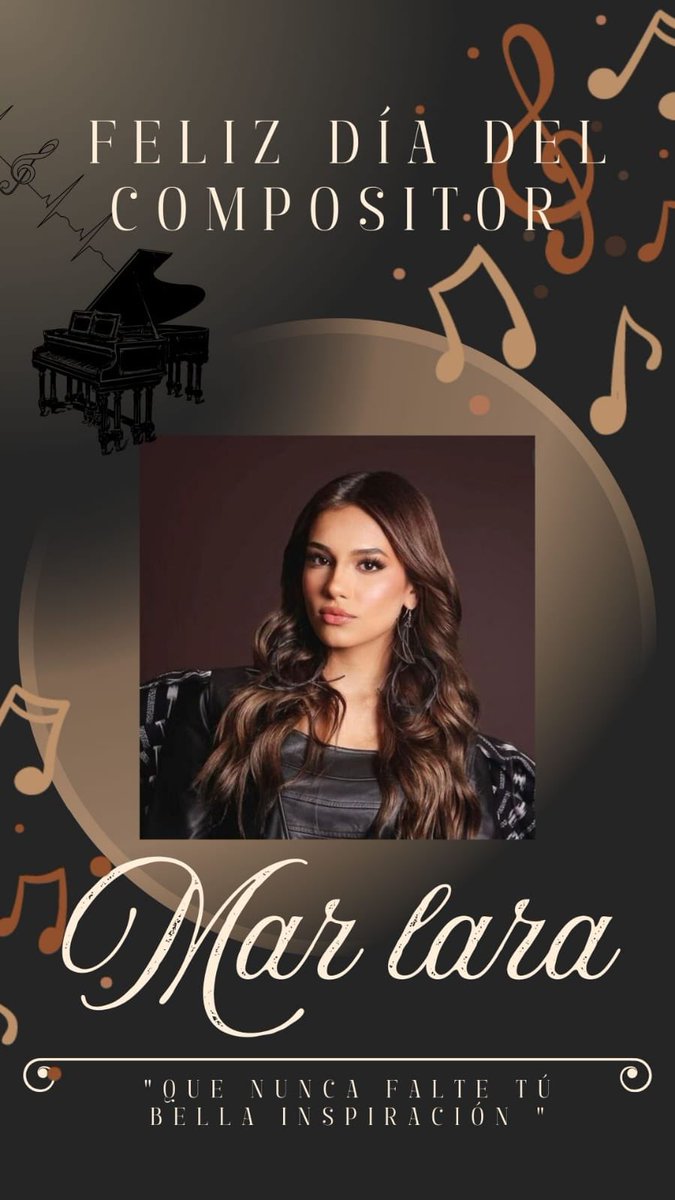 maremotosA14of's tweet image. "Hay quienes escuchan la música y quienes, como tú, son capaces de escribirla. Felicidades @MarLara_Oficial porque con tu inspiración y sensibilidad nos regalas bellos momentos de encuentro con el corazón.🫶🥰