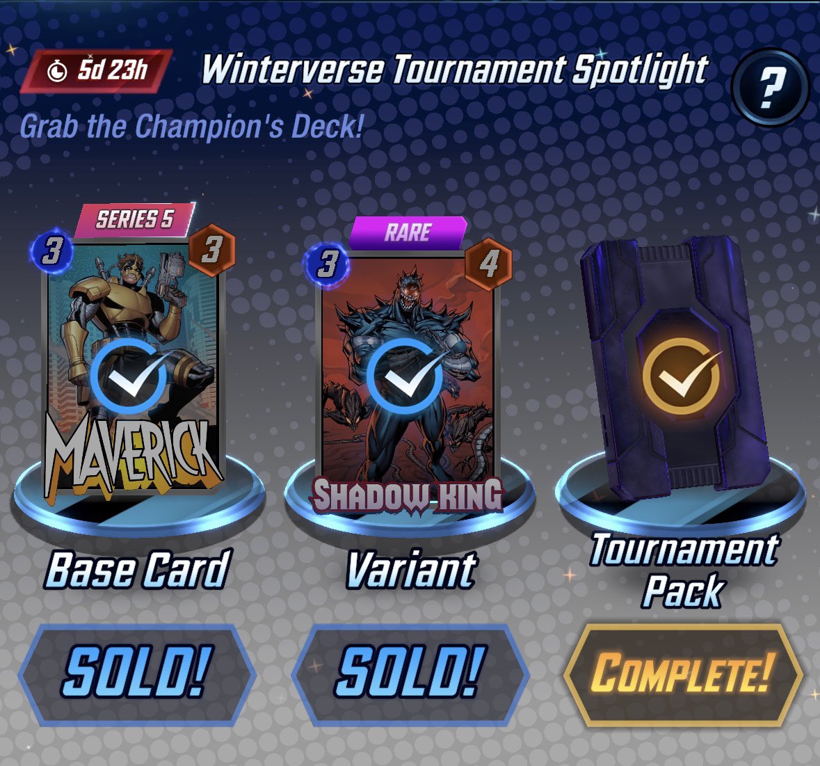 Winterverse tournament packs in shop 🏆 highlights from Omalas winning deck with some series 5 cards for 4k tokens 👀 great time to pick up Deafening Chord, Nico Minoru, Merlin, Jocasta and more 😱