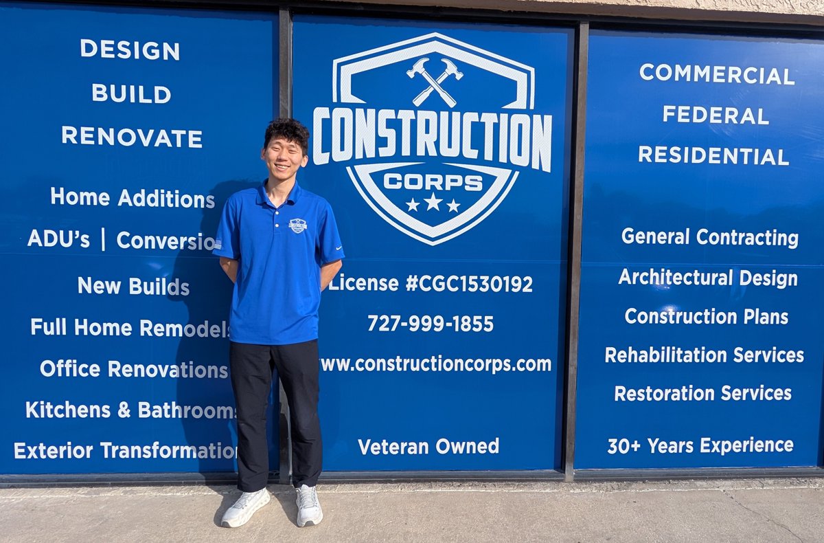 ConstCorps's tweet photo. Introducing some of our Design team, meet Yizhen Jin! He joined the CC team after graduating Georgia Tec where he was studying to become an architect. 
CGC1530192 https://t.co/8QGNXTuQgQ