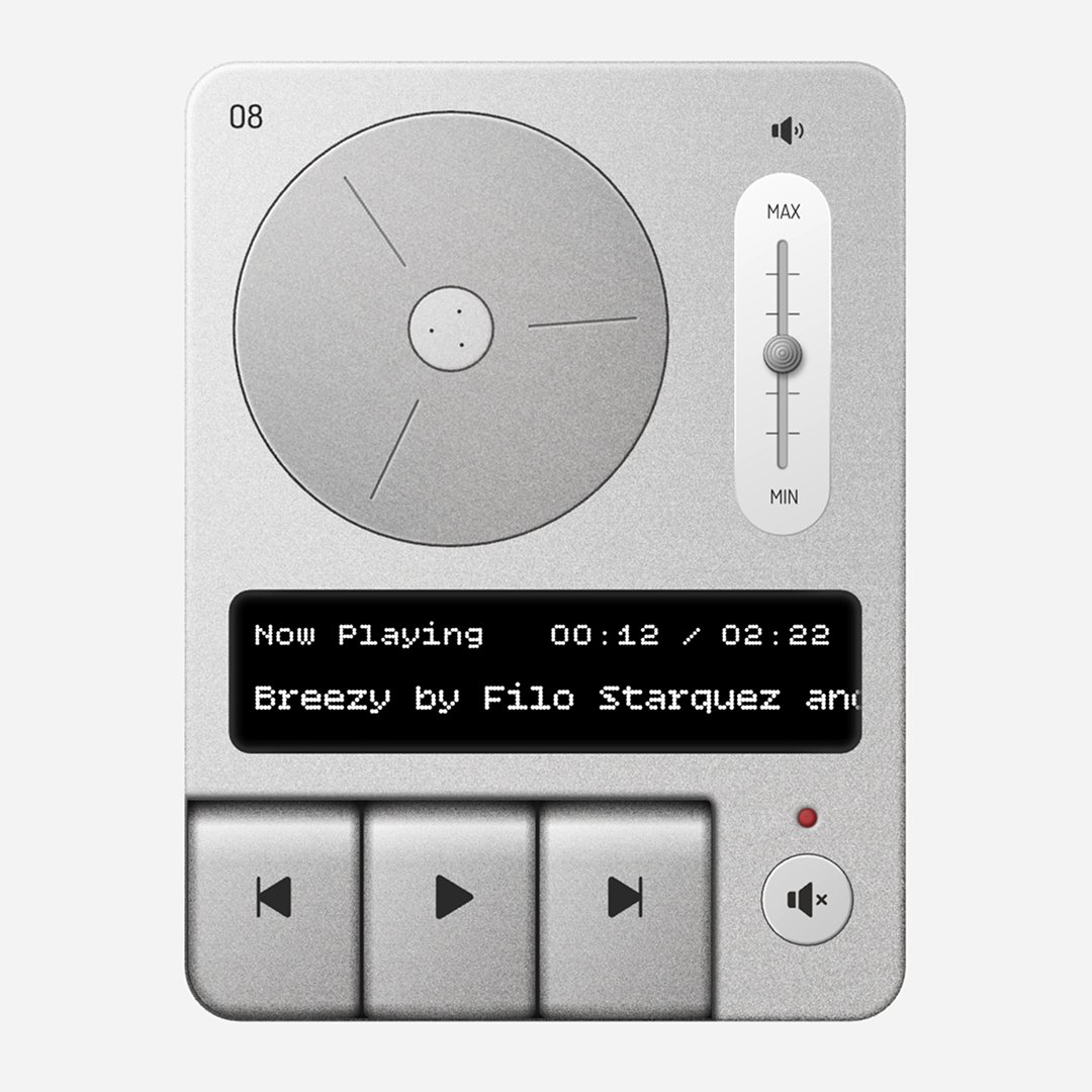 aneeshpattani's tweet image. Vintage Audio Player - a small work in progress.

This is my first deep exploration with Rive, using a simple audio player as a way to test how far I can stretch the tool for usable motion artifacts and micro-interactions.

#BuildInPublic @rive_app #portfolio #interactiondesign