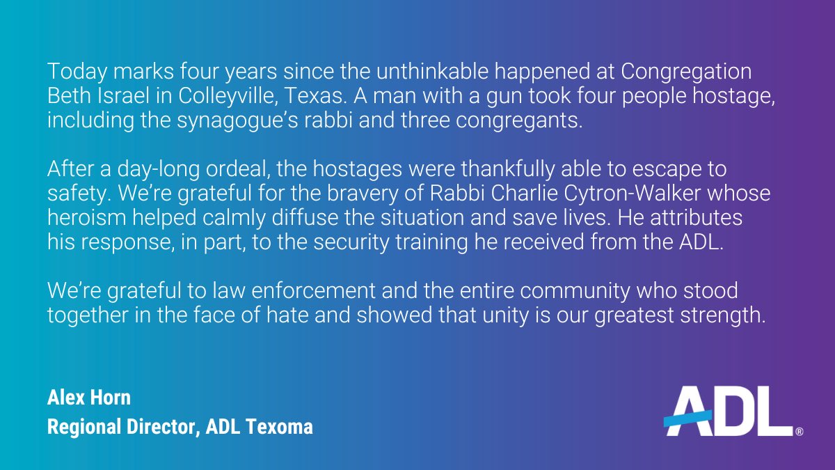 ADL Texoma tweet media