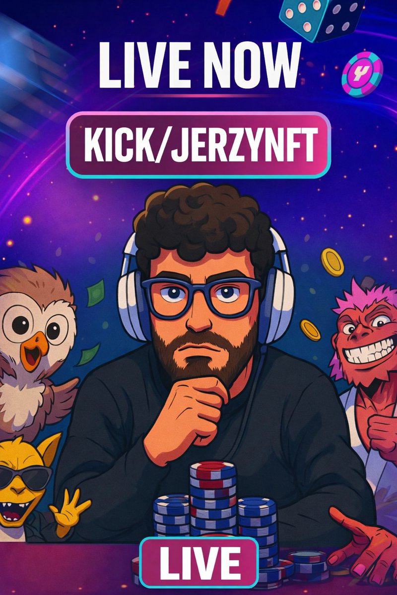 🚨$100 $SOL GIVEAWAY

- Follow Me &amp; with 🔔
- Interact with this post 
- Drop your SOL addy 👇

Winners picked on STREAM kick.com/jerzynft

Join YEET for leaderboard + tips/events yeet.com/register?aff=j…