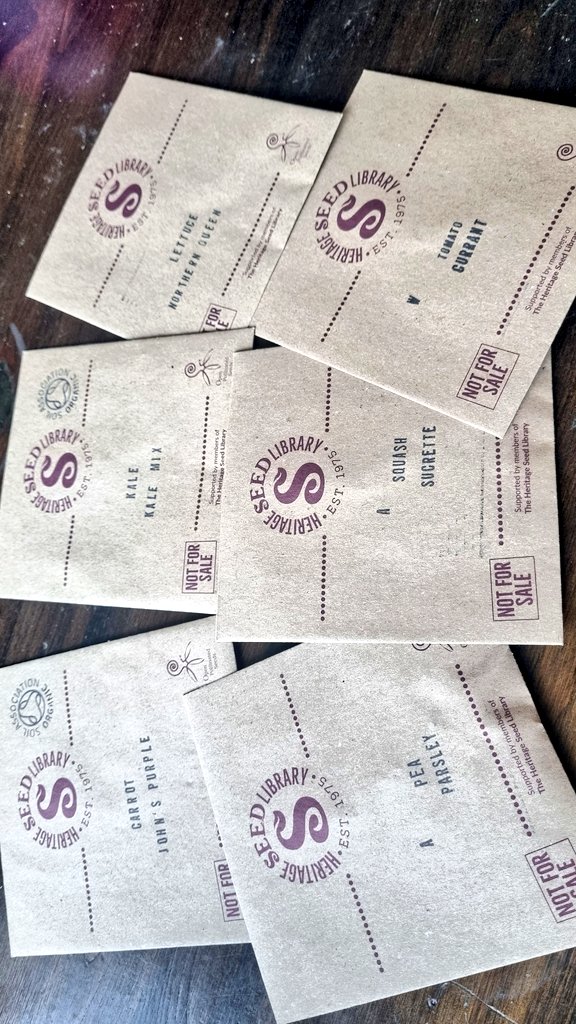 Exciting! We love a good seed delivery 💚

What is the first thing you will be planting this season? 🌱