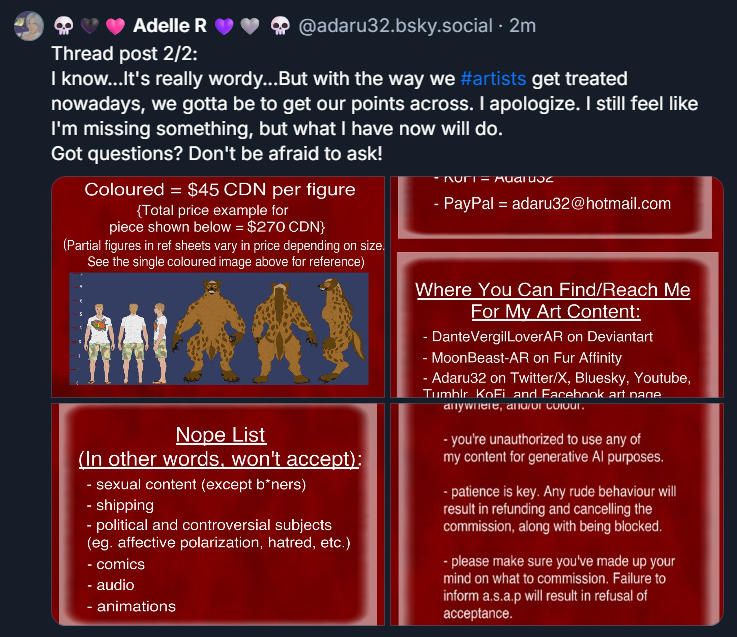 💀🖤🩷 Adelle R 💜🩶💀 tweet media