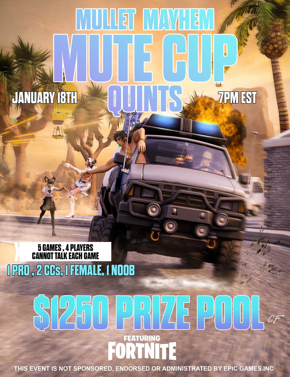 N1 content creator for mullet maces tourney stream regularly
