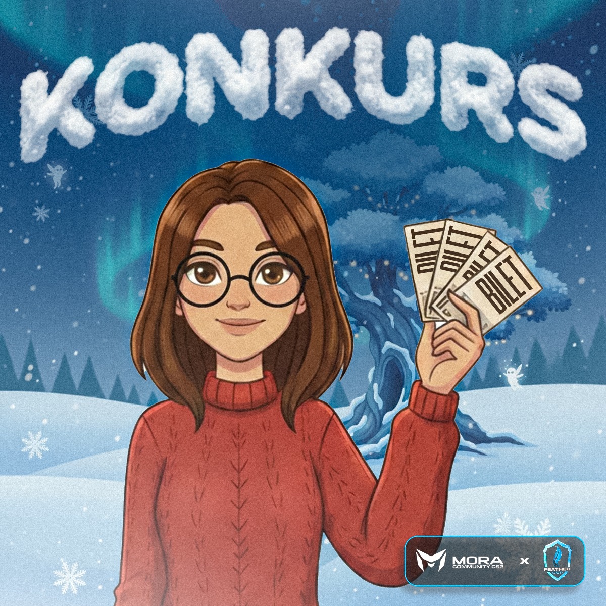 Szukasz turnieju? 🦅 
<a href="/FeatherCupCS2/">Feather Cup</a> nadchodzi z pulą 2000PLN!
​
Mamy dla Was mały prezent – 2x FREE SLOT. 🎁 

2 Sloty już się rozeszły do takich ekip jak <a href="/Vandals__Clan/">Vandals Clan</a> i <a href="/HorizonGCS/">Horizon CS2</a>!
​
Wymogi:
✅ Dołącz do DC: discord.gg/moracommunityc…
✅ Otwórz ticket i podaj skład drużyny,