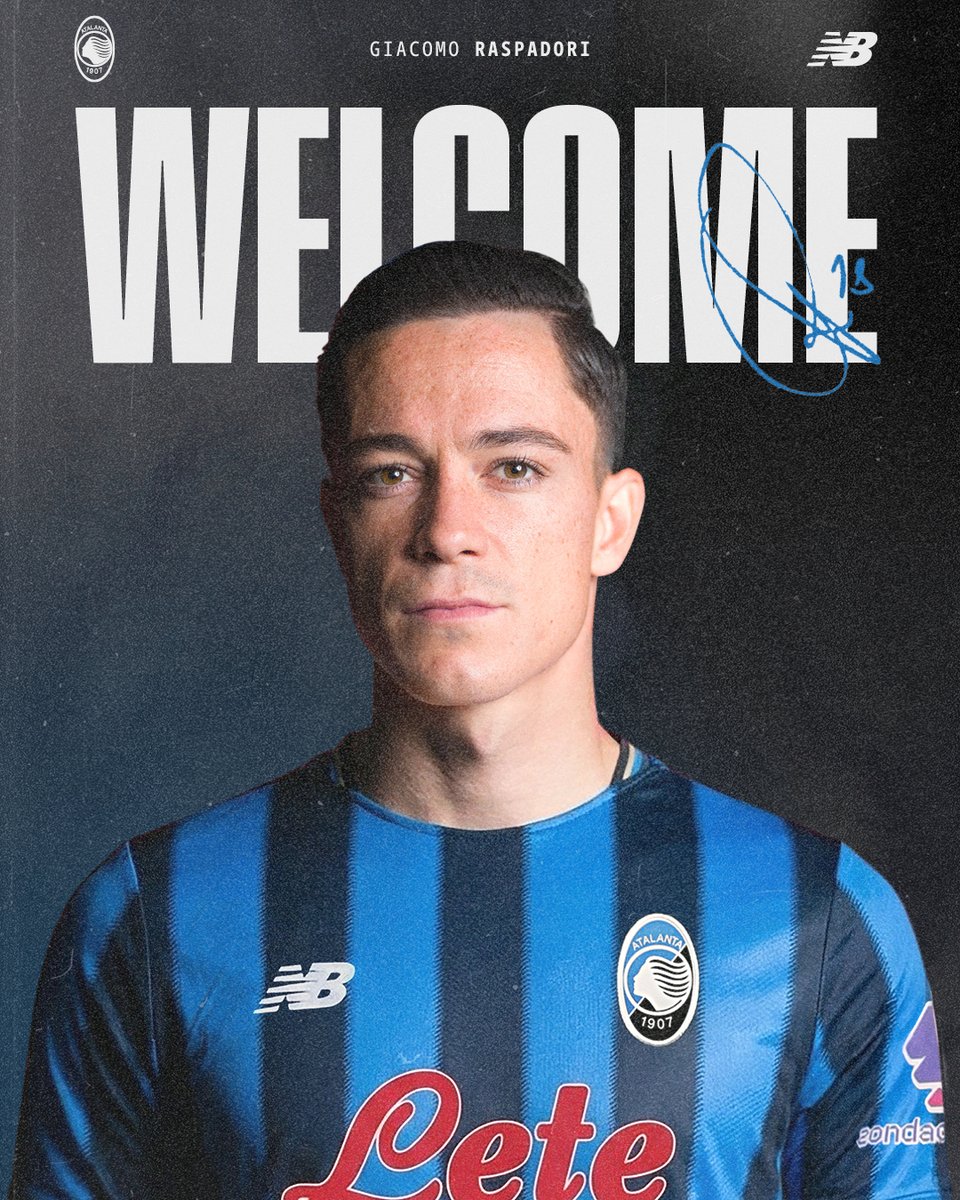 Atalanta_BC's tweet image. Benvenuto a Bergamo, Jack 🖤💙

#GoAtalantaGo