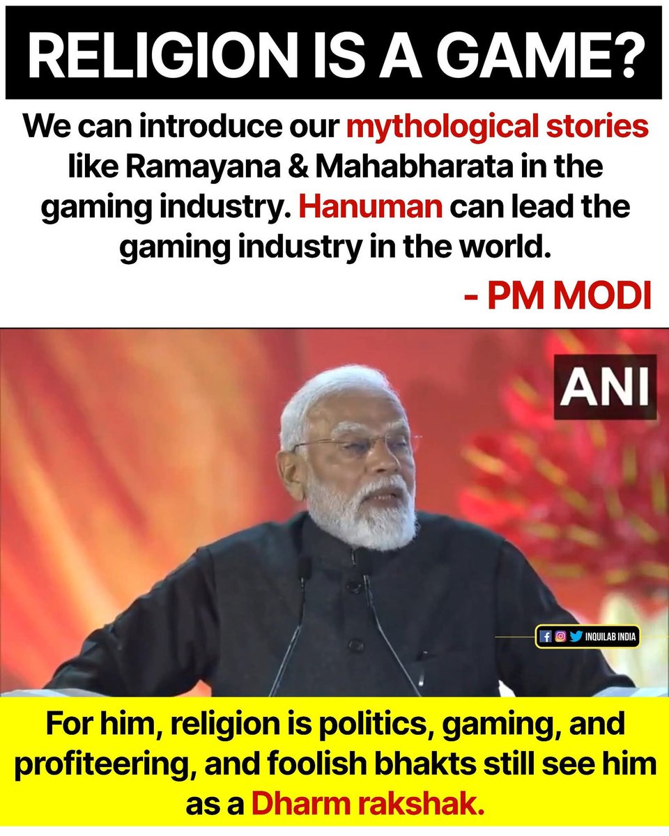 He reduced Lord Hanuman’s stature to a gaming character. Why is there no outrage?...👇🥺🤪