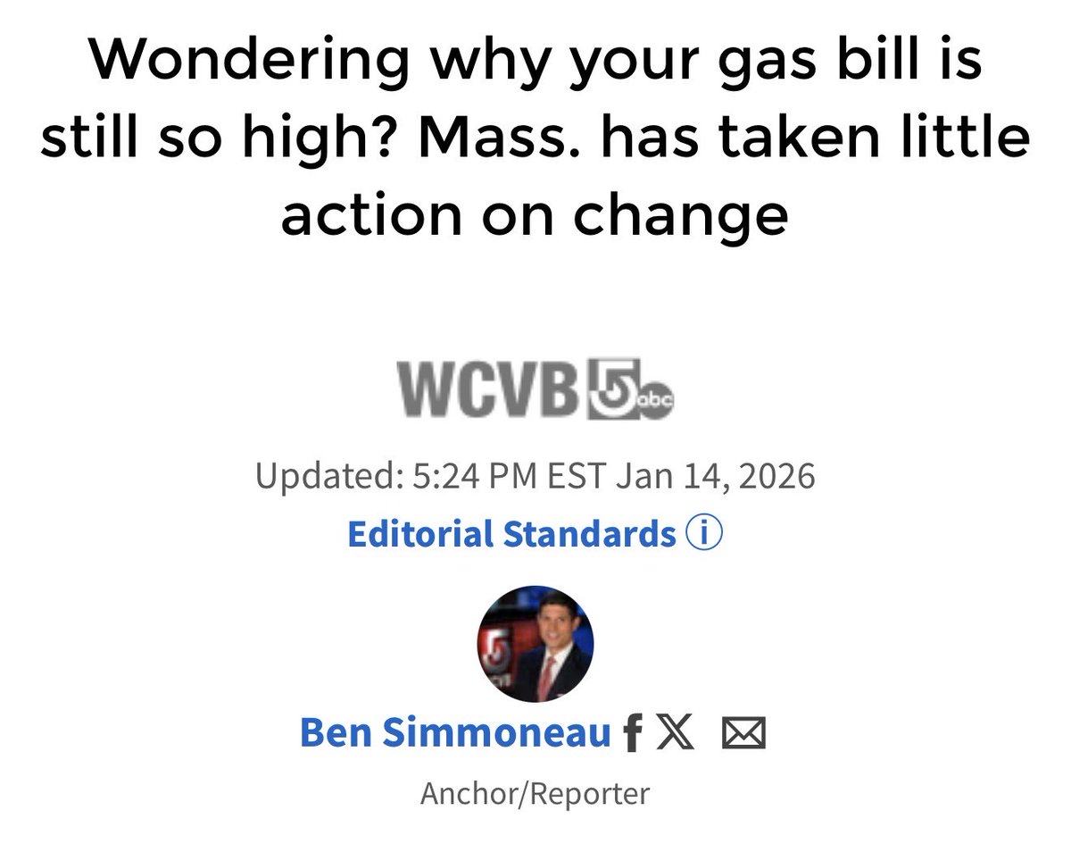 ShortsleeveMA's tweet image. Maura Healey and the Legislature could act today to lower your energy bills, but they won't. Healey could order DPU to strip out the costly state mandated fees in your bill, and the Legislature could advance Rep. Mark Cusack's bill eliminating costly mandates. Leadership in this…