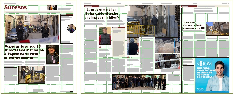 Muy orgulloso del gran trabajo del equipo de sucesos de <a href="/UHmallorca/">Ultima Hora Mallorca</a>. Mañana ofrecemos tres páginas, en la edición en papel, del derrumbe de Manacor en el que ha fallecido un joven de 18 años. Gracias a <a href="/alba_reporting/">Alba Gonzalez</a>, <a href="/clavecinsergi/">Sergi Bisquerra</a> y <a href="/JPMartnez/">Juan Pedro Martínez</a> por su entrega (y paciencia).