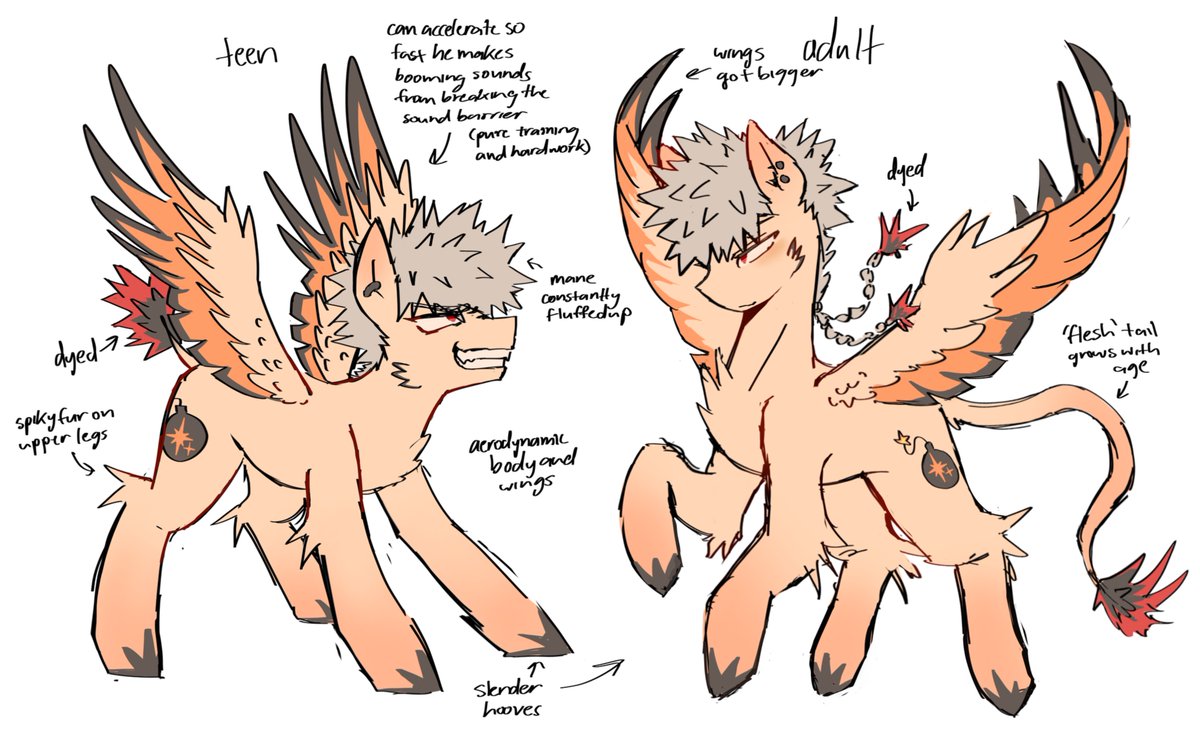 cobalteoxiic's tweet photo. kacchan and deku as ponies! #mlpfim #bkdk #dkbk https://t.co/UZ0bAOoOX4