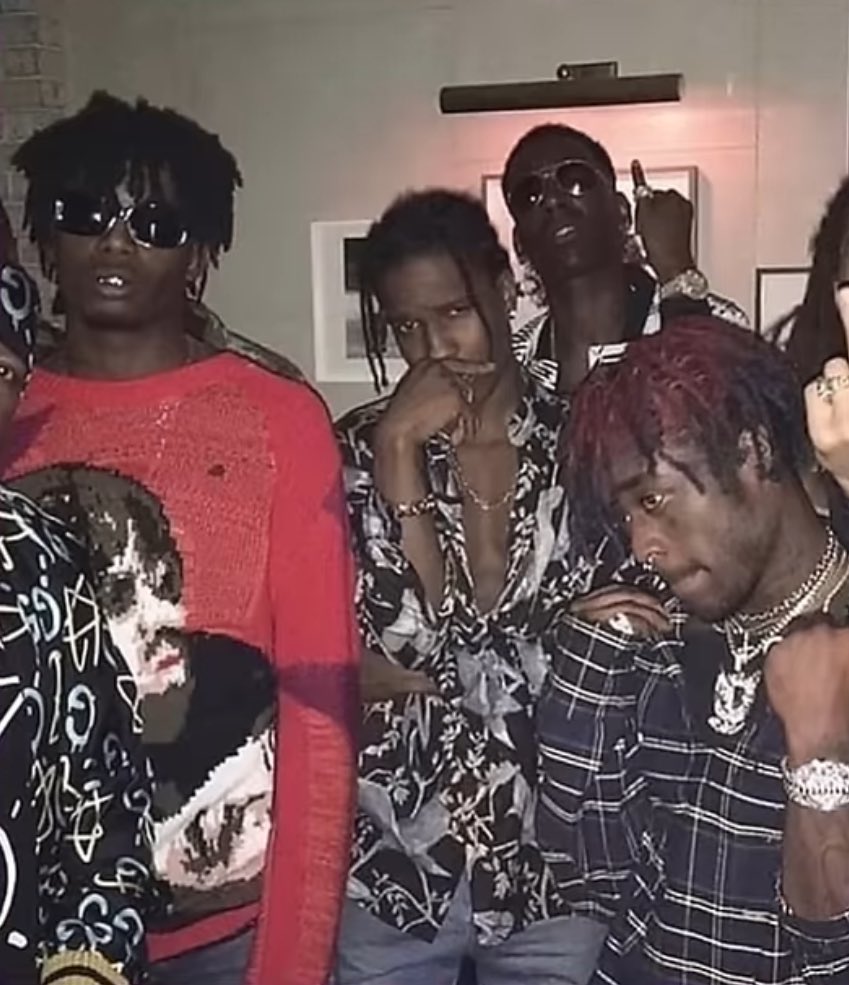 cartisburner__'s tweet image. Playboi Carti, A$AP Rocky &amp;amp; Lil Uzi Vert ten years ago 📸