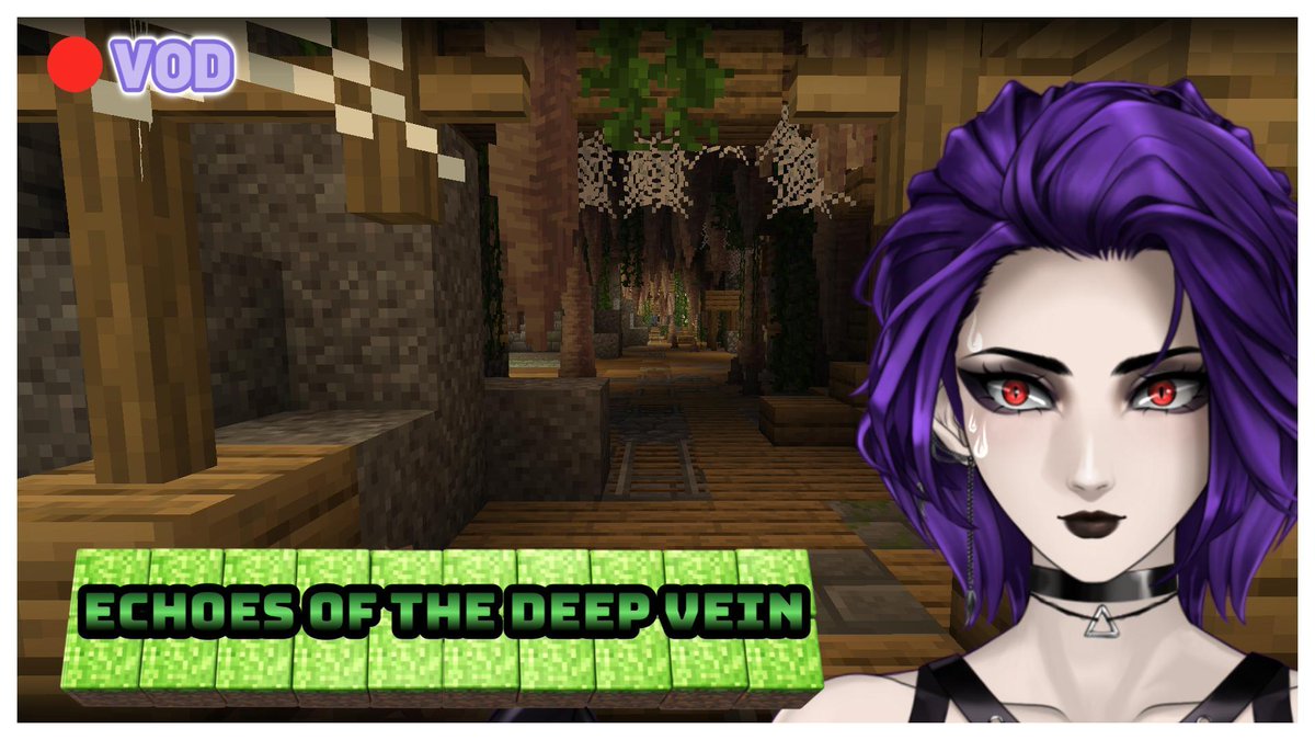 First Episode on:

Echoes of the Deep Vein

My new Minecraft series is now available on my VODs channel!

If you're into spooky caves filled with mystery and monsters, with endless railroads to follow, then you definitely don't want to miss this!
🔗 👇
#ENVtuber #Minecraftsaga