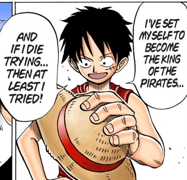 The moment i fell in love with Monkey D. Luffy