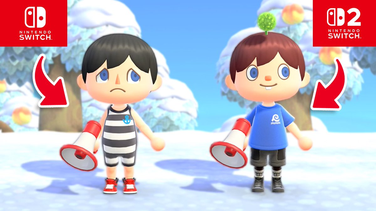 MayorMori's tweet image. There’s a little Easter Egg when you use a Megaphone on a Nintendo Switch 1 lol.
New video up 📢