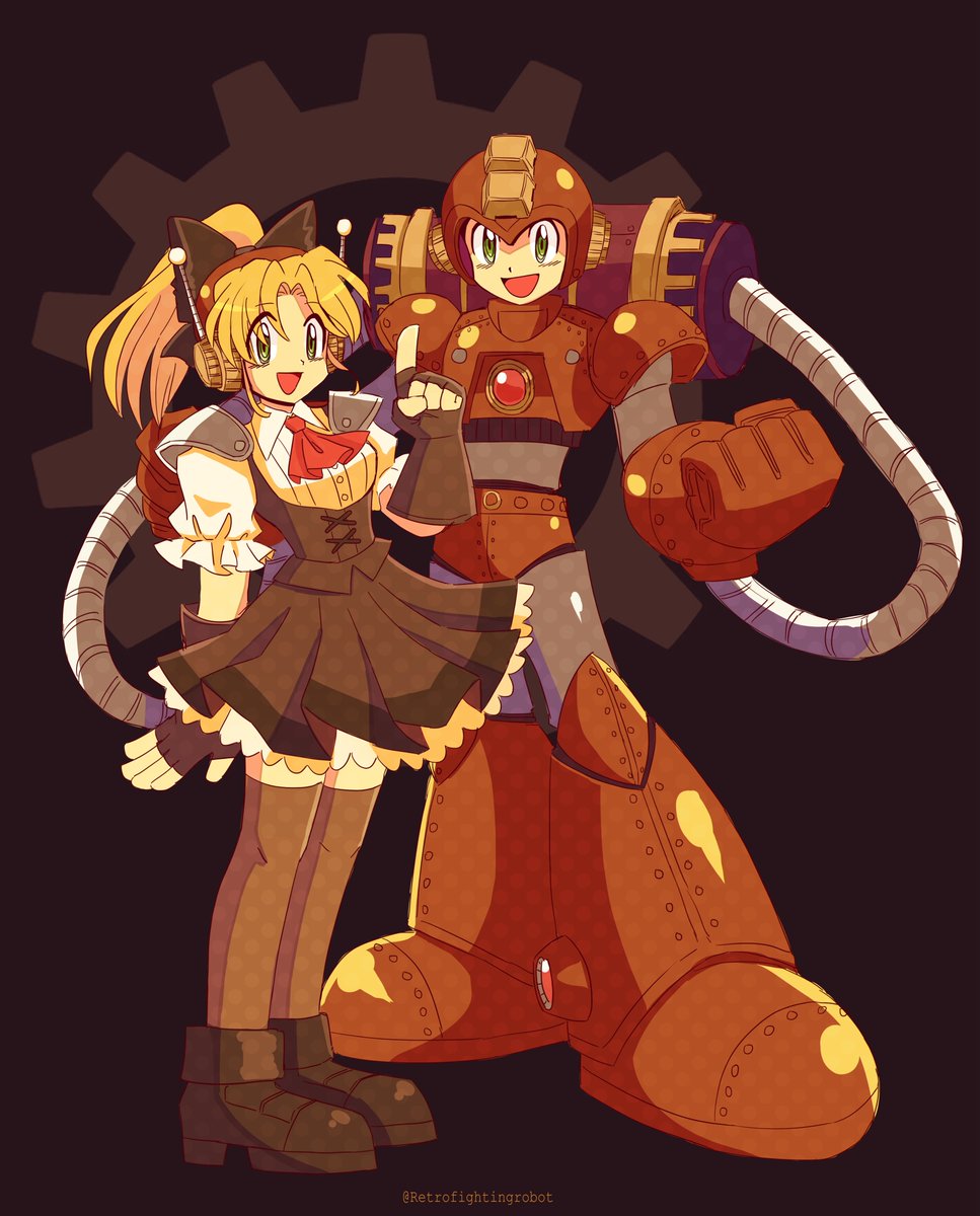 RetoroRobotto's tweet image. #megaman #Rockman  
Gigamix/Megamix Rock 'n' Roll Steampunk⚙

Commissions info: …trofightingrobot-commissions.carrd.co