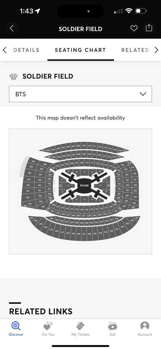 adestyd12's tweet photo. stage for chicago got posted and my body is already having a panic attack i can’t handle this omg #BTS https://t.co/3MPbYXhOxD