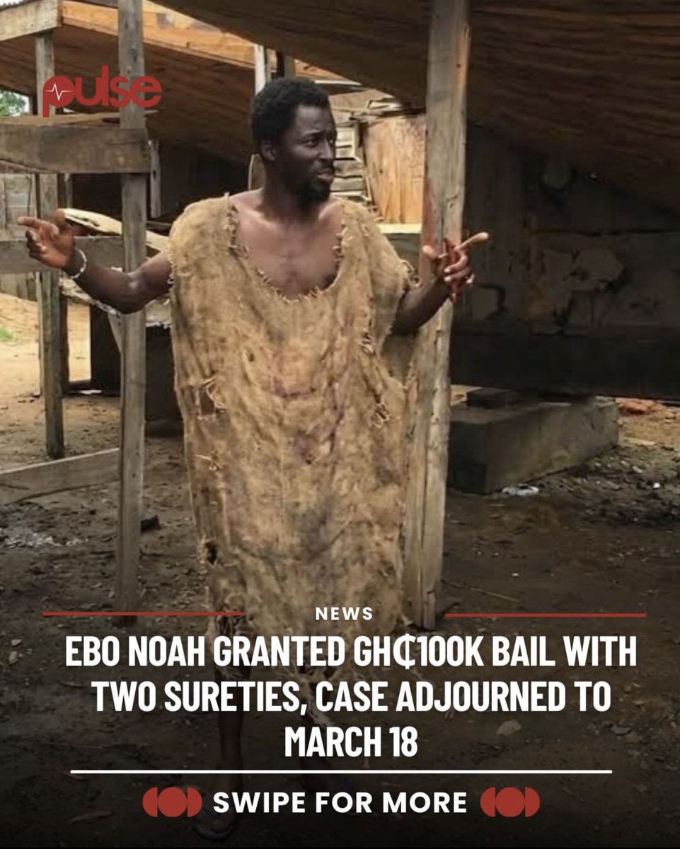 Ebo Noah has been granted bail. His trial begins March 18, 2026. Accountability shouldn’t stop with him—those who enabled, supported, or encouraged his actions must also be addressed.
