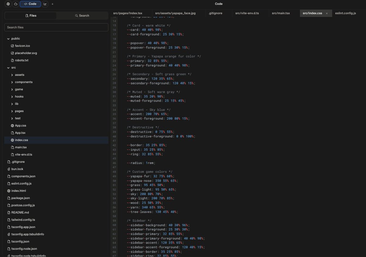 $YAPAPA game update 🧩

i said i’d code it. so i did.

game is officially in progress.
early stage, testing multiplayer, core mechanics coming together.
coding this solo, with my interns:
<a href="/ChatGPTapp/">ChatGPT</a>  code 🤝 <a href="/claudeai/">Claude</a> 
just shipping and iterating every day.

custom yapapa,