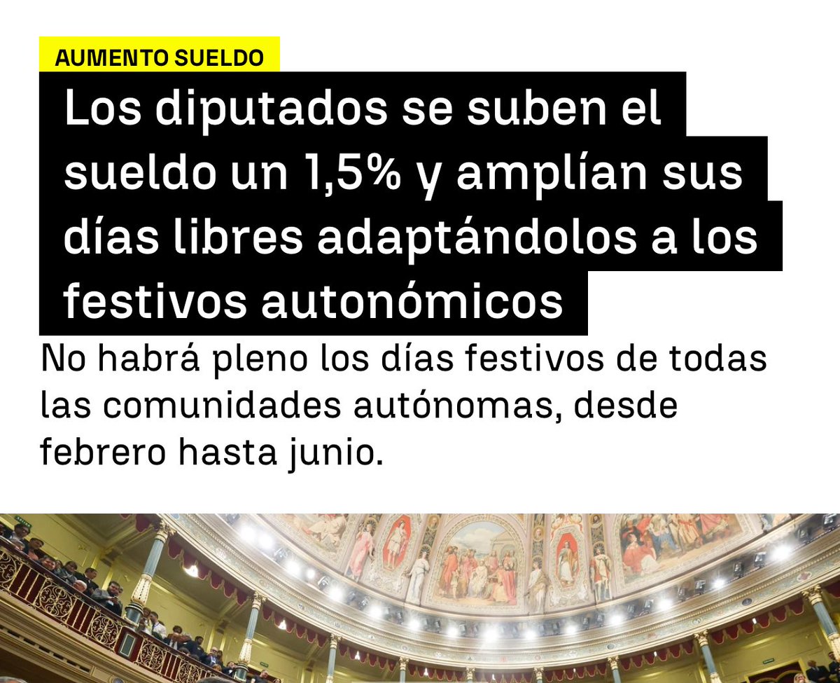 javionsalo's tweet image. Analicemos esta noticia. Todos los políticos MENOS LOS DE  VOX votan subirse el sueldo…

El PP se queja, y luego vota a favor.

La manera en la que vacilan a sus votantes se estudiará algún día en las facultades de políticas.
