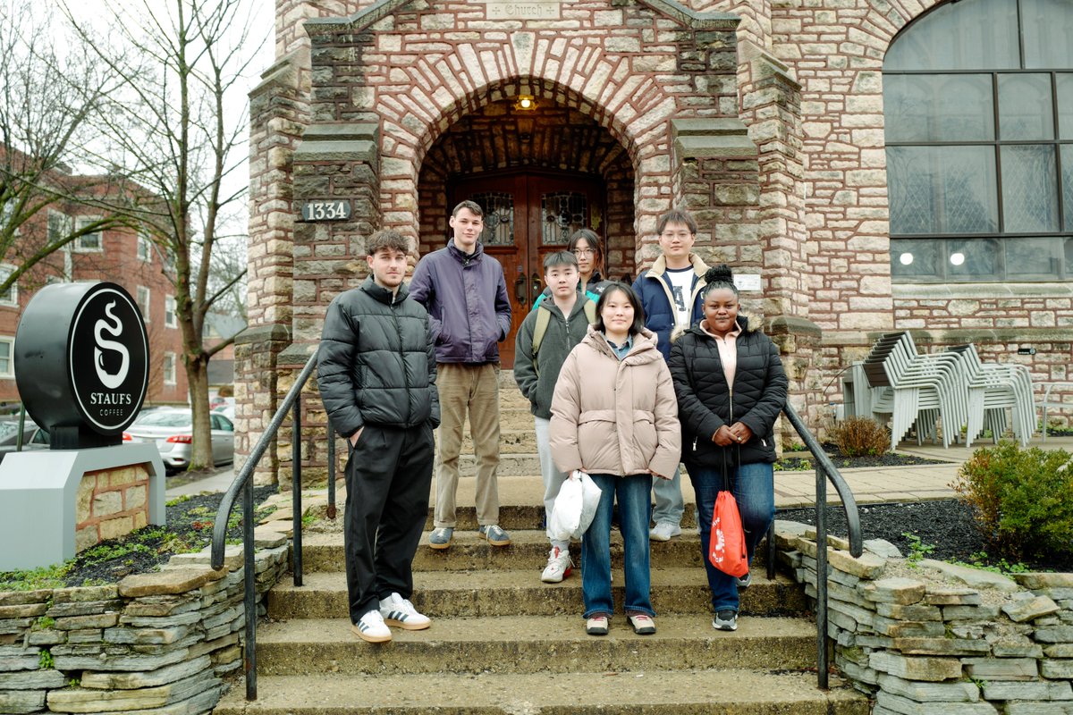 OSUGlobal's tweet photo. Our newest @OhioState international students got a warm Columbus welcome! From exploring @columbusmuseum to ice skating, enjoying board games, touring campus, and grabbing coffee ��� these excursions gave Buckeyes a first look at what makes our city so special. ❤️🤍 #new2osu https://t.co/uY7qlRJa6x