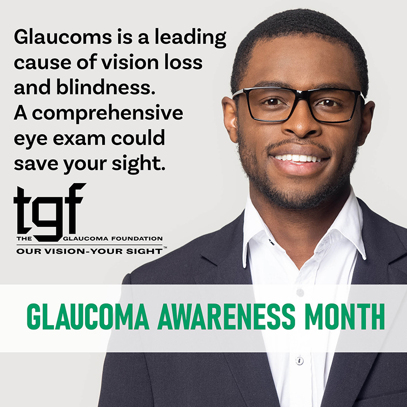 TGF_Glaucoma's tweet image. January is Glaucoma Awareness Month! Glaucoma is the leading cause of vision loss and blindness in the US. The best way to start the new year is to value your health and schedule your comprehensive eye exam.

#TheGlaucomaFoundation #TGF #GlaucomaAwarenessMonth#research #patients