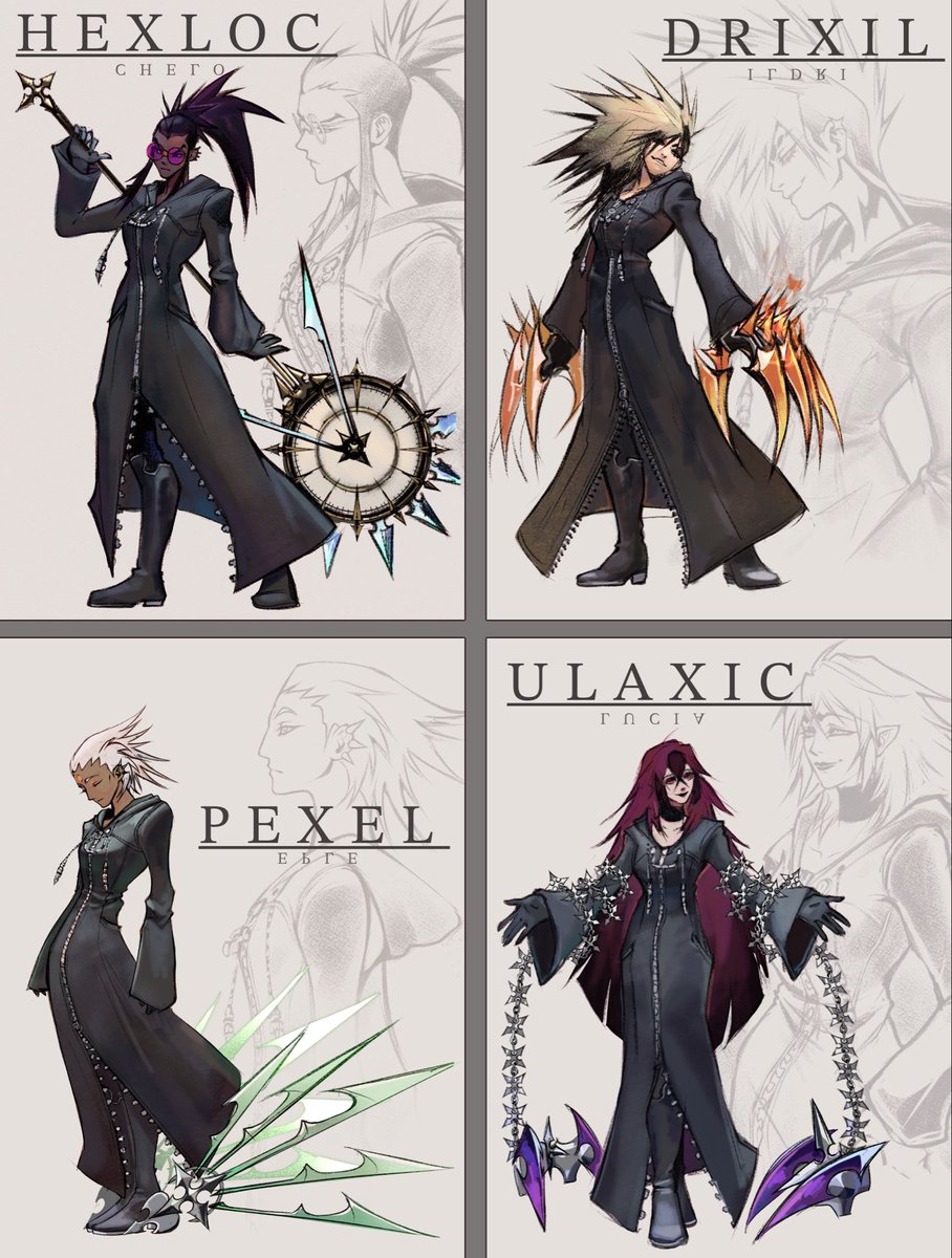 SiggiMagenta's tweet image. They all got weapons now, Yippi! Time to slay 💛