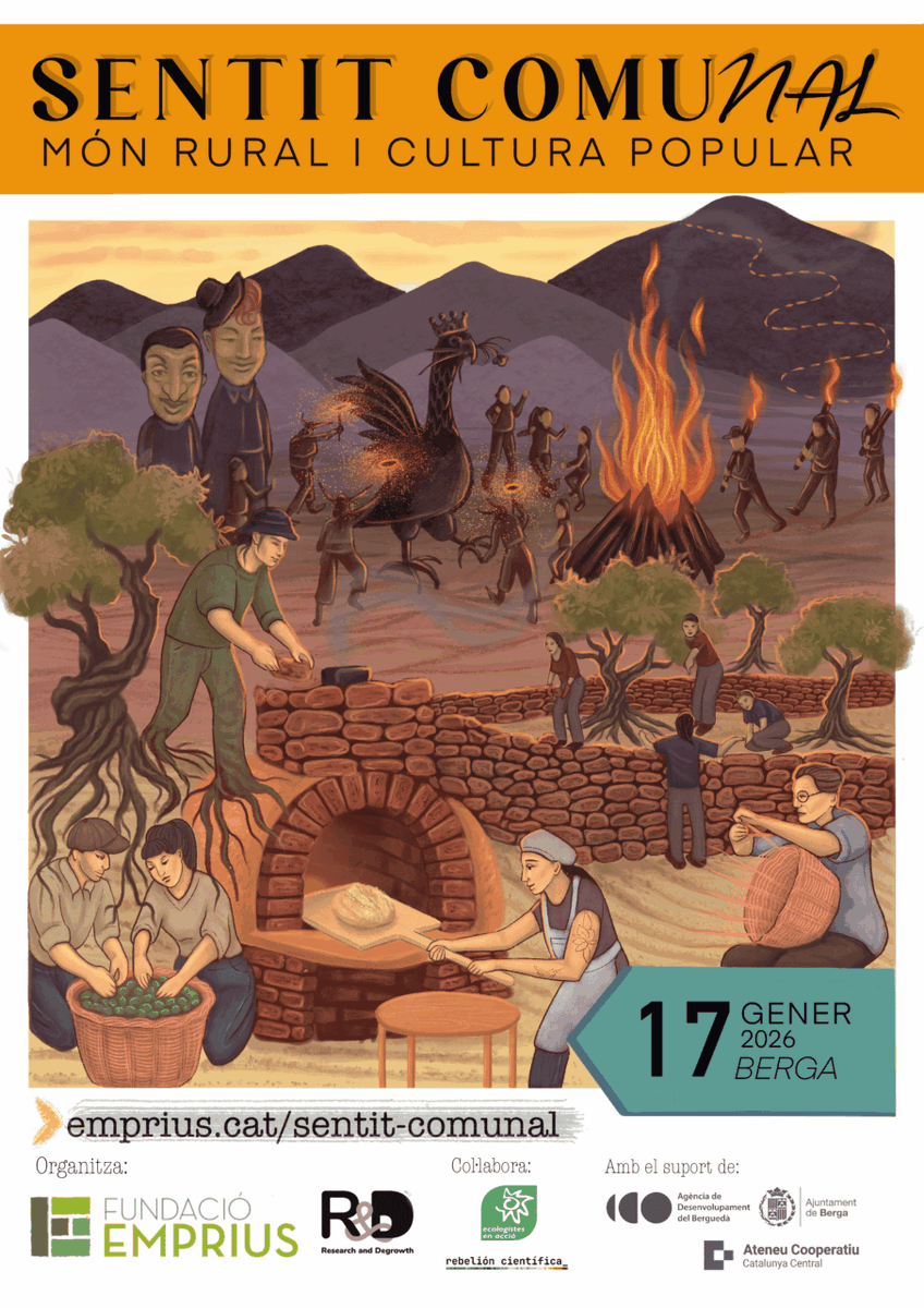 elsetembre's tweet photo. #ENMOVIMENT
Berga acull la segona edició del congrés Sentit Comunal
▶️ Organitzat per la Fundació Emprius, amb la col·laboració de Research &amp; Degrowth, Ecologistes en Acció i Rebelión Científica, es fa aquest dissabte al Teatre Municipal de Berga
👉 https://t.co/PdbKTZAJUN https://t.co/nuuu0CgmVK
