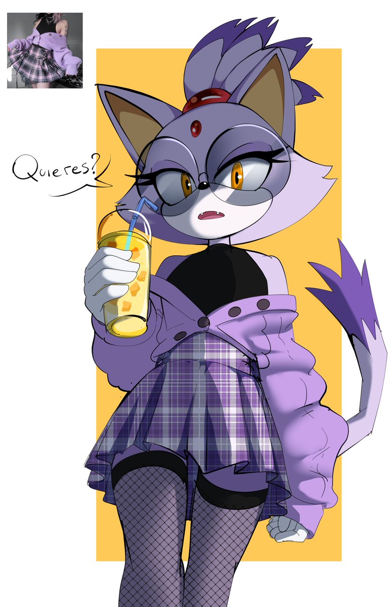 tobitobi90art's tweet image. Blaze the Cat