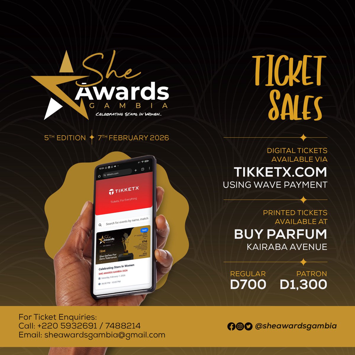 She Awards Gambia tweet media