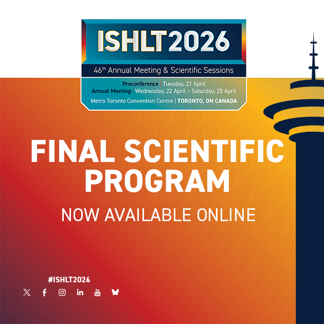 The ISHLT tweet media