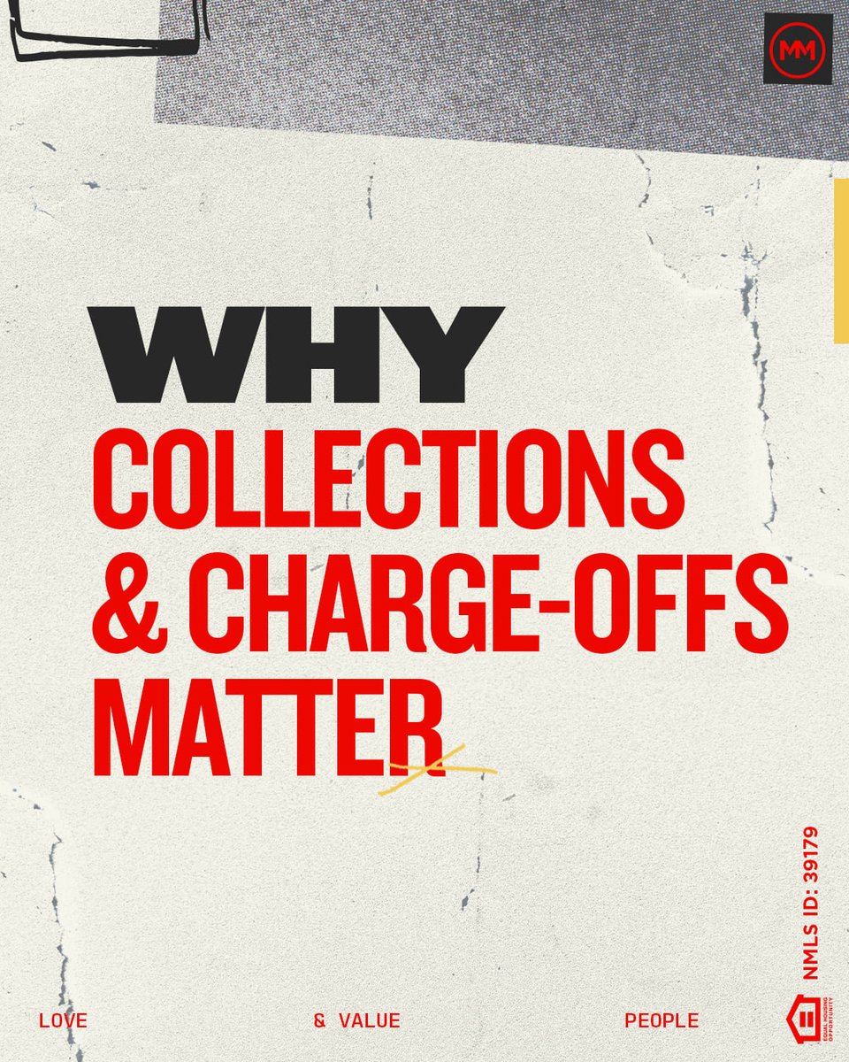 TonyCroft's tweet image. Credit issues don’t automatically mean no, but ignoring collections and charge-offs can slow things down. Talk with a loan officer early to see how they may affect your approval.

#movementmortgage #loanofficer #realestate #realtor #homebuyer