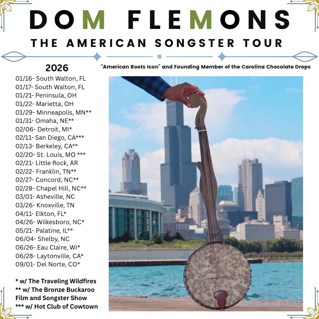 Dom Flemons tweet media