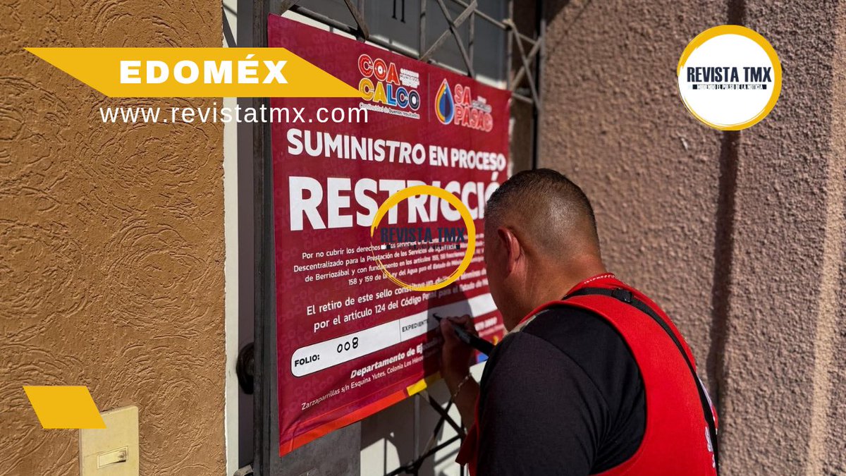 RevistaTMX's tweet image. 💧 Vecinos de #Coacalco reclaman falta de #agua y cuestionan medidas de #SAPASAC
🌐 La nota completa en: revistatmx.com/2026/01/15/vec…