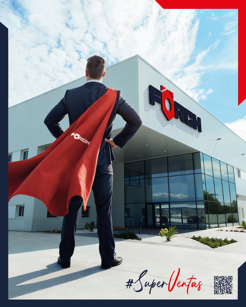 🦸‍♂️🦸‍♀️ 𝑨 𝒖𝒏 #𝑺𝒖𝒑𝒆𝒓𝑽𝒆𝒏𝒕𝒂𝒔 𝒄𝒐𝒎𝒐 𝒕ú 𝒍𝒆 𝒆𝒔𝒑𝒆𝒓𝒂 𝒖𝒏 𝒔ú𝒑𝒆𝒓 𝟐𝟎𝟐𝟔 𝒆𝒏 𝑭Ö𝑹𝑪𝑯.
Hay personas que no solo venden…
🧭 lideran su zona de trabajo. 
⚡ asumen cada reto con energía.
🏗️ y construyen relaciones de confianza.
En FÖRCH creemos en quienes